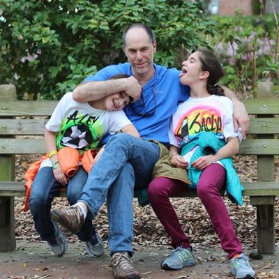 Sheppard Mullin partner Jonathan Aronie with his daughters Alex (left) and Jaclyn (right) in Savannah, Georgia, in 2014.